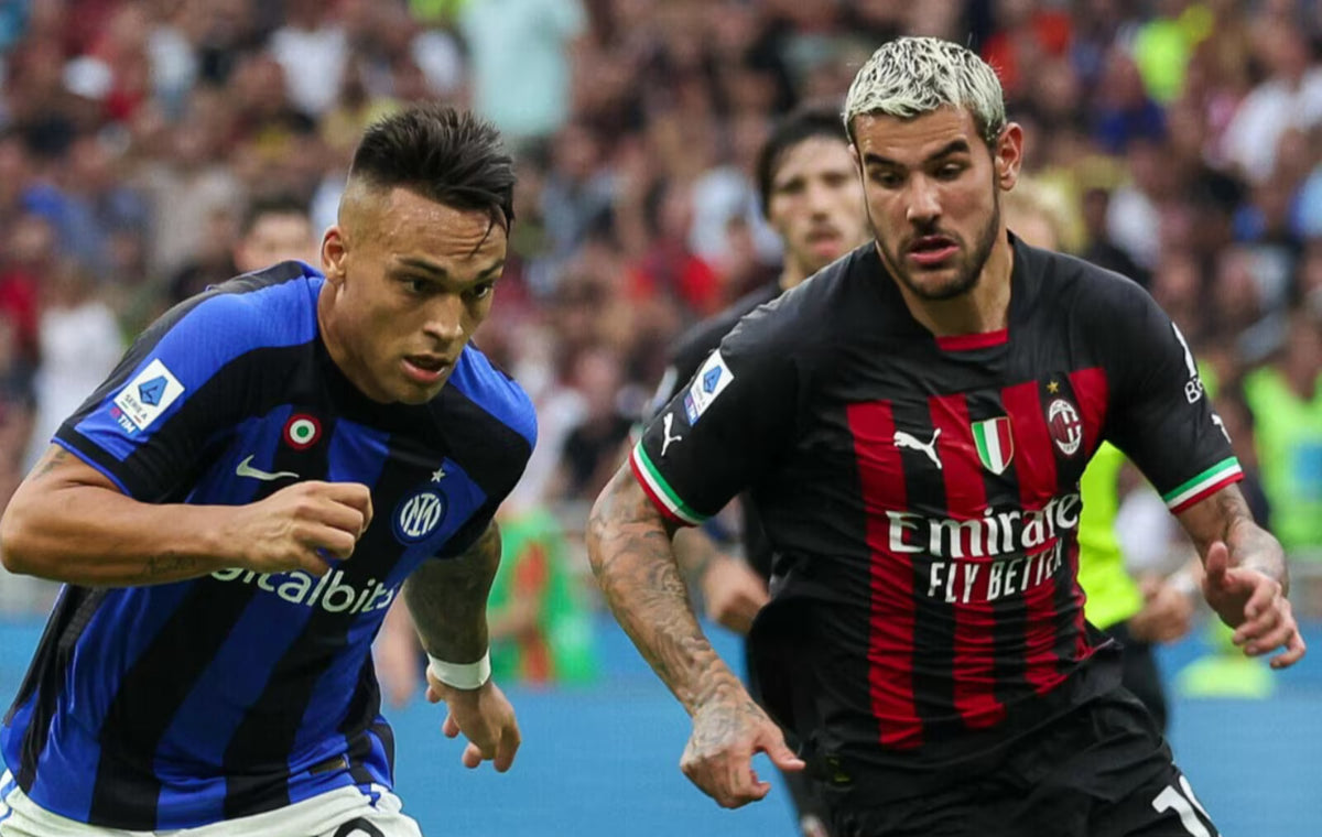 milan inter derby champions league calcio hairstyle stile taglio di capelli Lautaro Martínez Theo Hernández