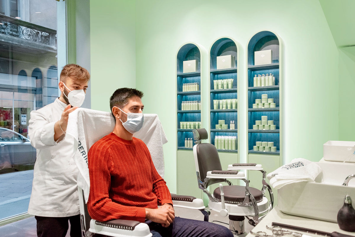 DAL BARBIERE IN SICUREZZA CON IL GREEN PASS | Barberino's