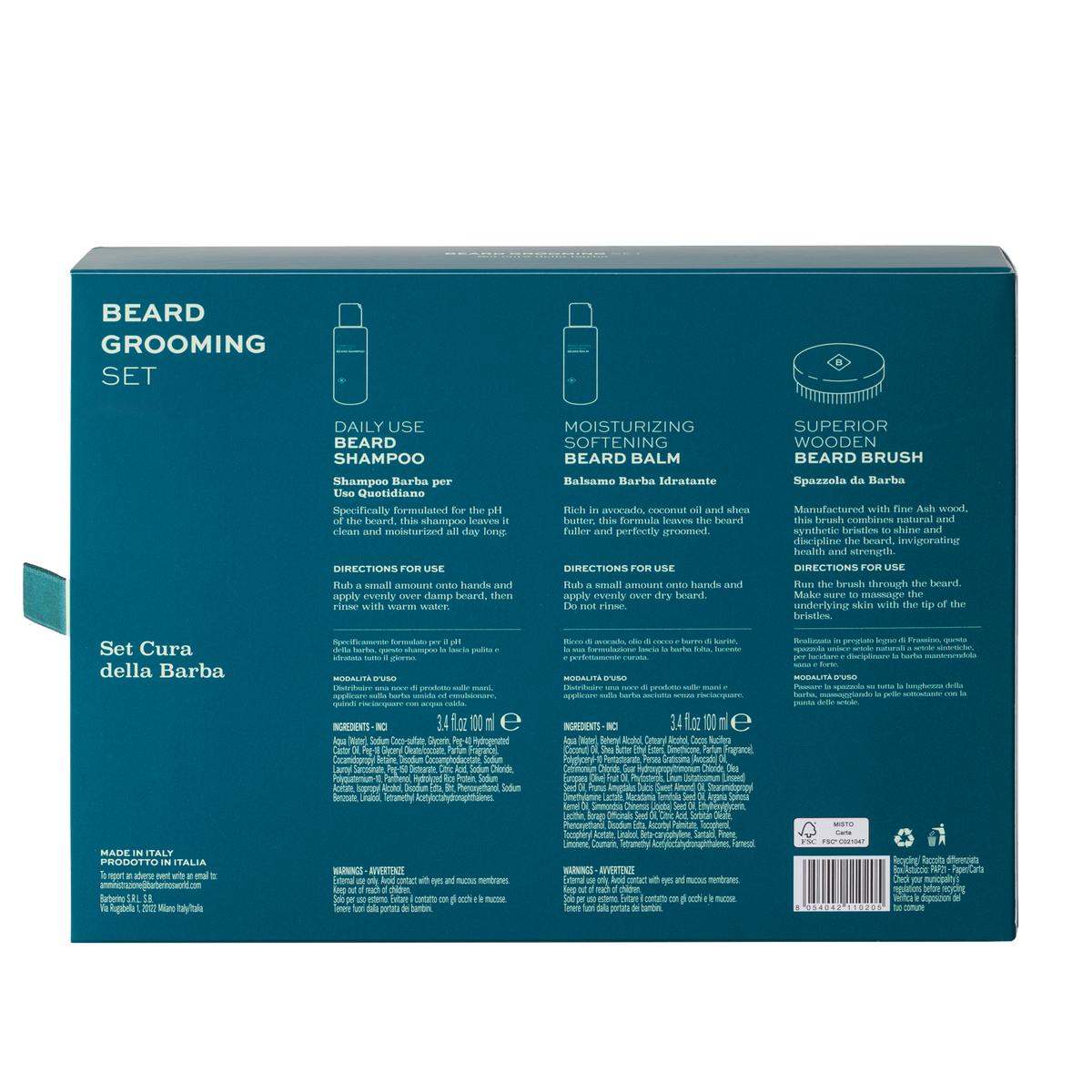 Set Cura della Barba