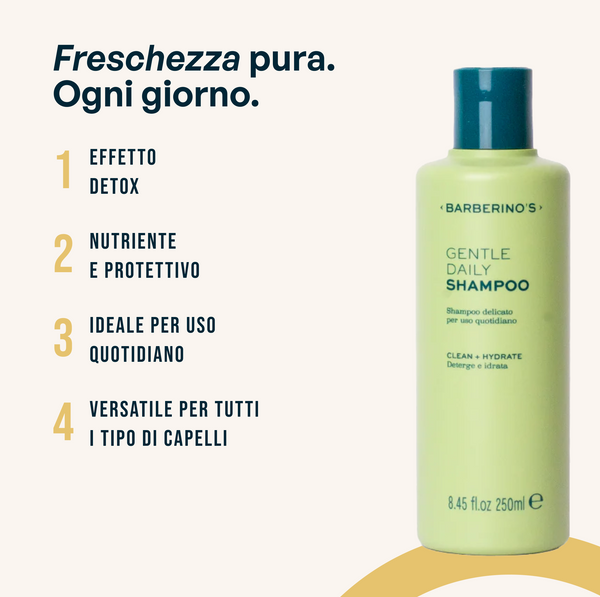 Shampoo delicato per uso quotidiano